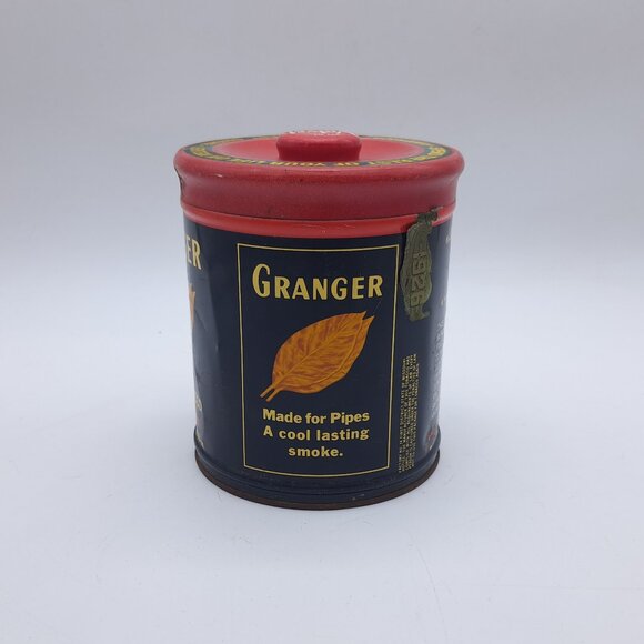 Granger Rough Cut Pipe Tobacco Can - Picture 3 of 11